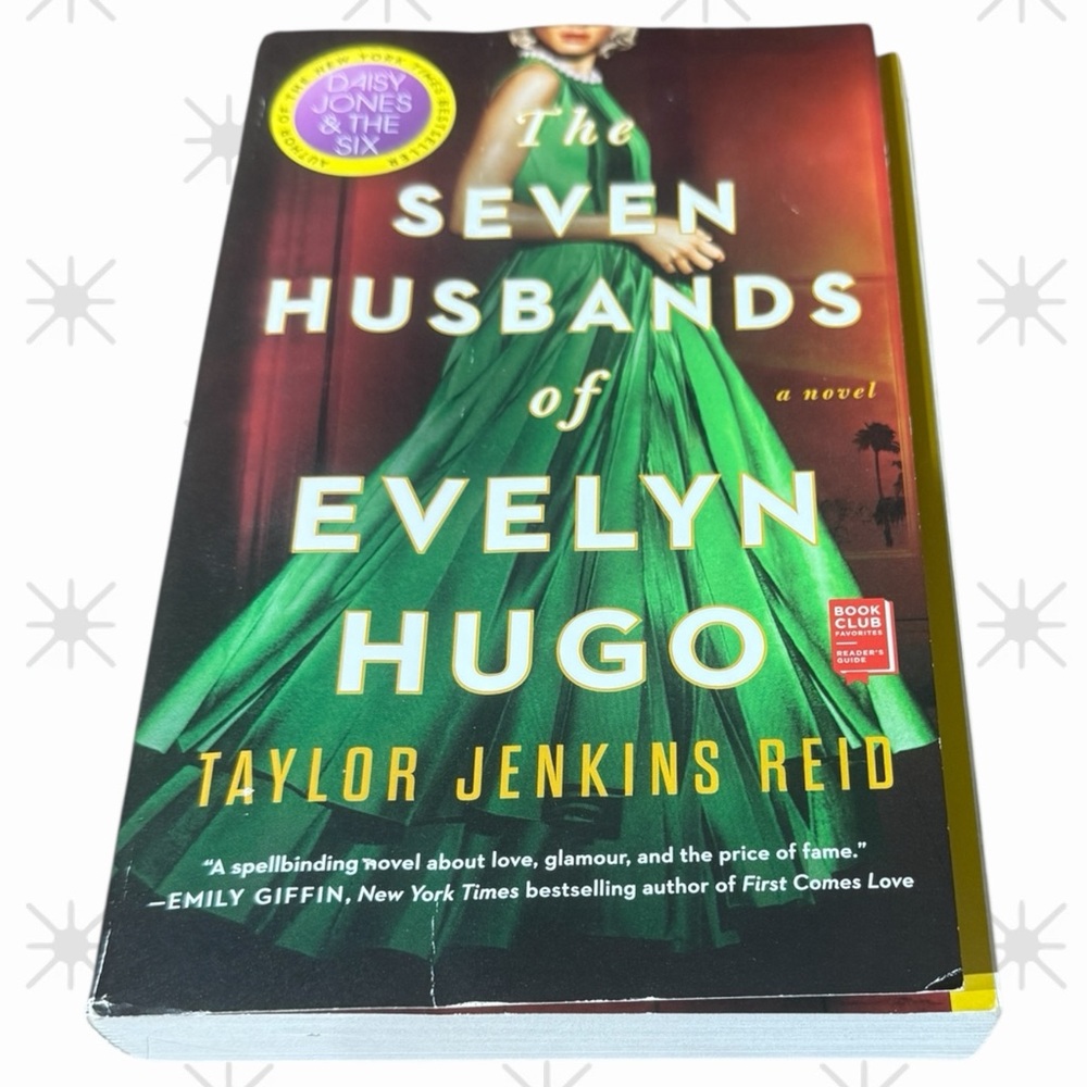 The Seven Husbands of Evelyn Hugo Paperback Book- Fiction